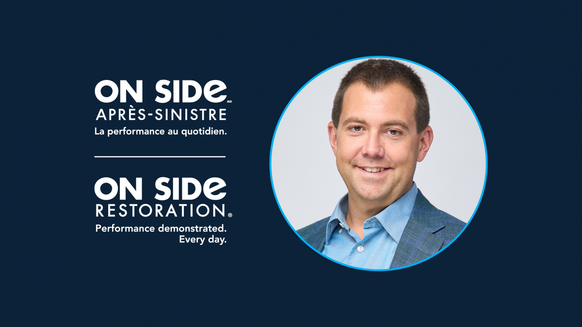 Luc Tanguay new President of On Side Restoration