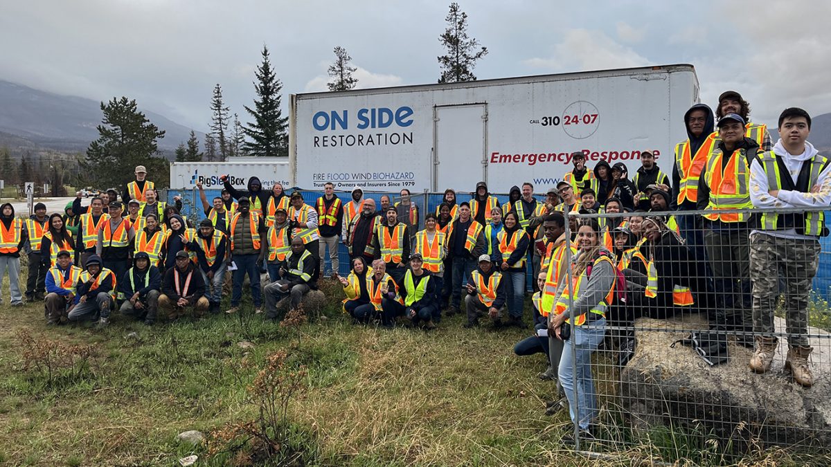 On Side Restoration group photo