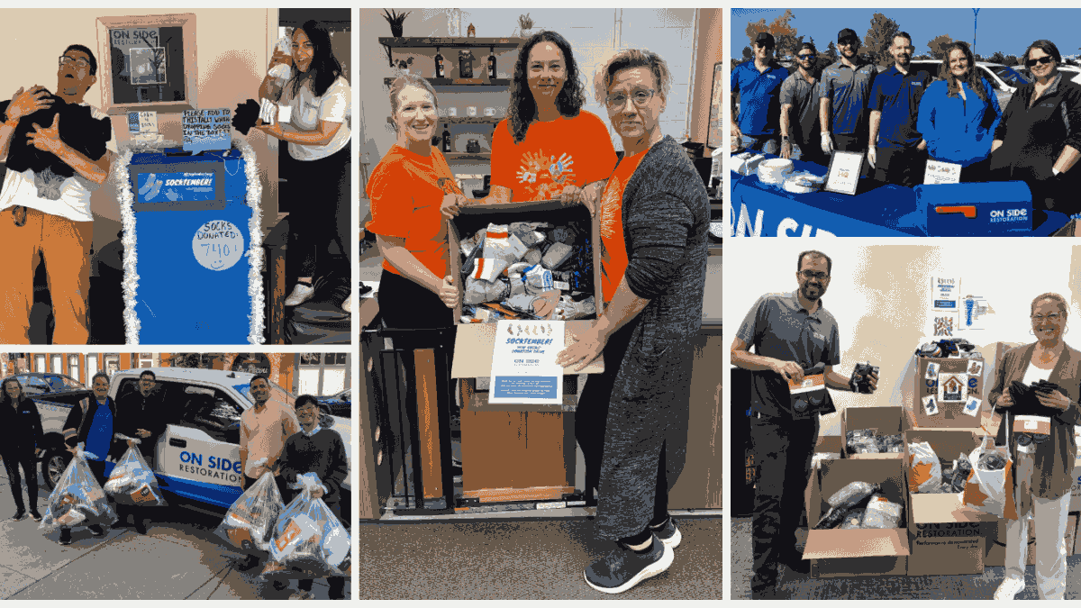 Socktember 2024 donation campaign in Canada