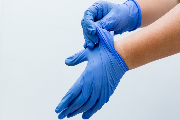 Proper glove use during COVID-19